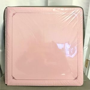 Creative Memories 12x12 album. pink with gold design